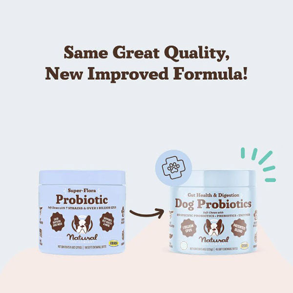 NATURAL DOG COMPANY - Super-Flora Probiotic Supplement