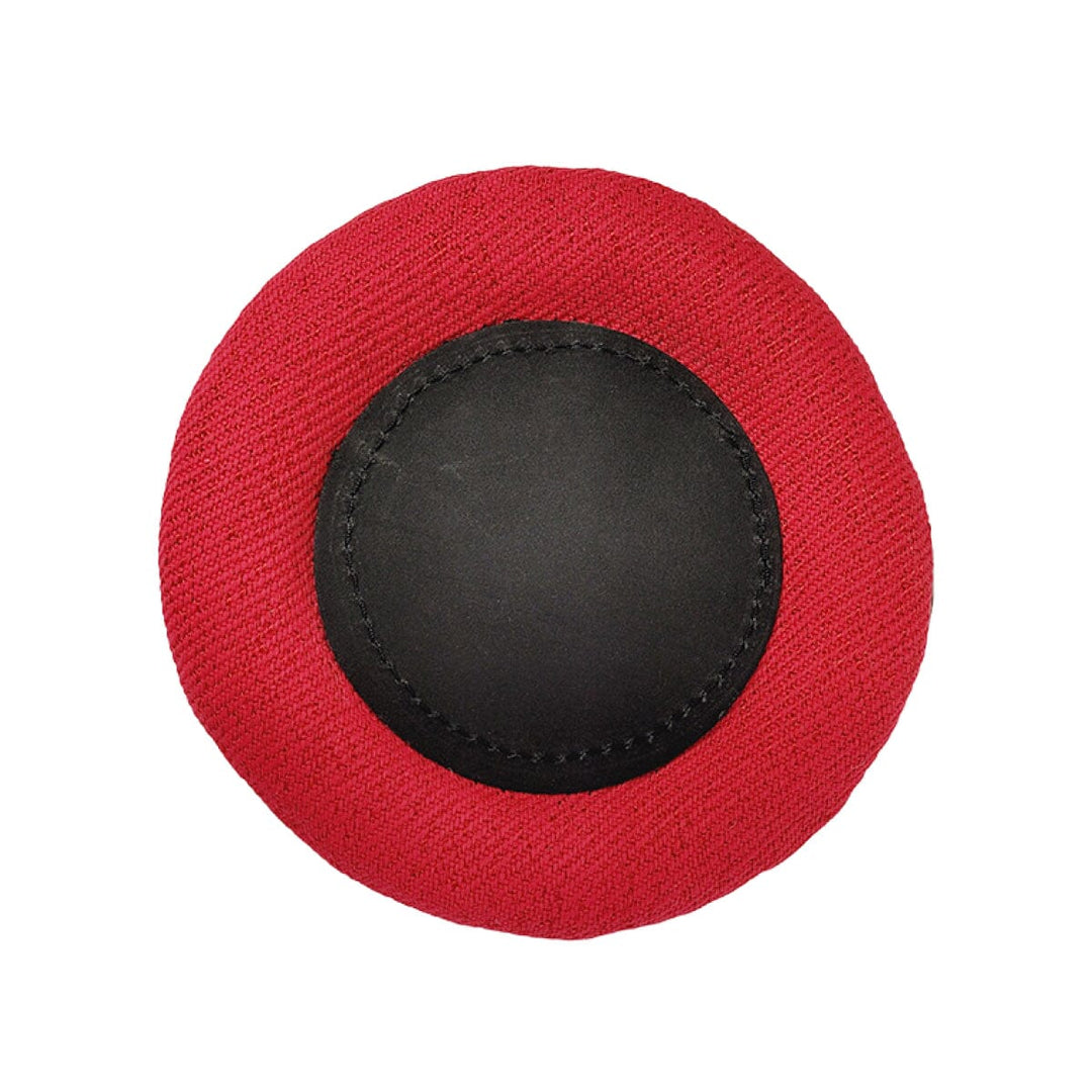 FOR DOG TRAINERS - 8" French Linen Frisbee Bite Tug For Dog Trainers 