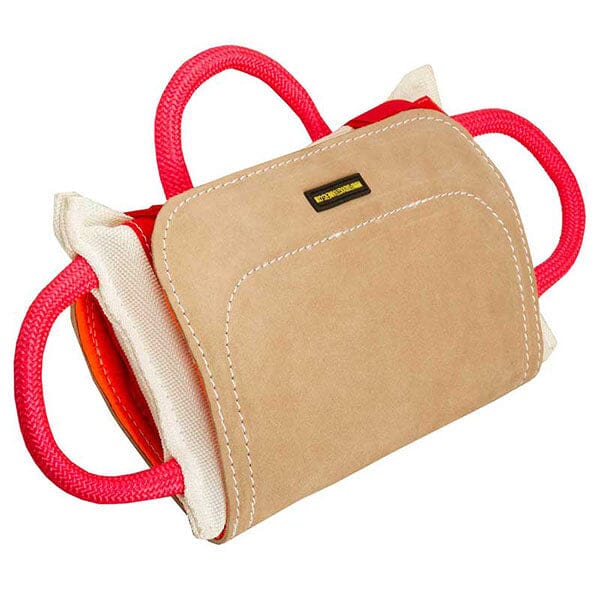 FOR DOG TRAINERS - Bite Training Pillow With Leather Cover in , durable for dogs