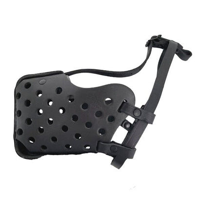 FOR DOG TRAINERS - Handcrafted Style Leather Dog Muzzle in 2 - Male German Shepherd or Similar, durable for dogs