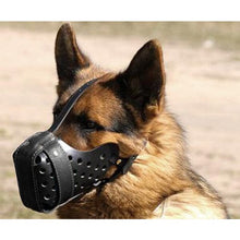 FOR DOG TRAINERS - Handcrafted Style Leather Dog Muzzle in , durable for dogs