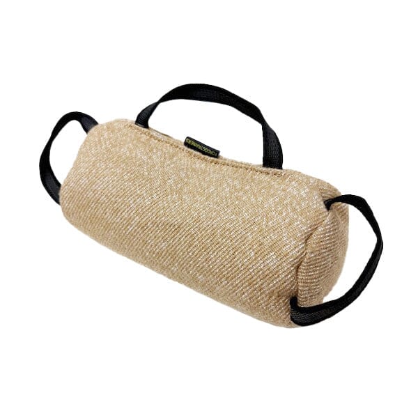 FOR DOG TRAINERS - Jute Bite Roll With 3-Handles (Soft) For Dog Trainers 