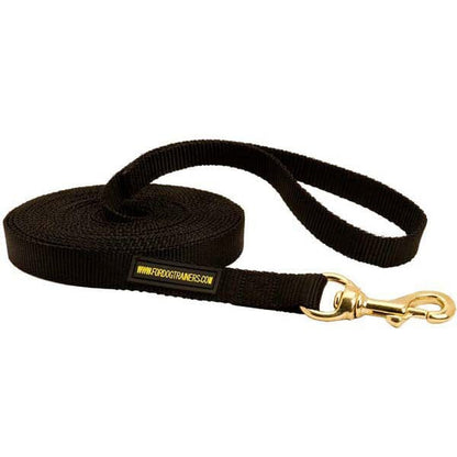 FOR DOG TRAINERS - Nylon Dog Leash For Training and Tracking in , durable for dogs