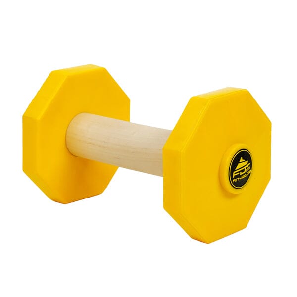 FOR DOG TRAINERS - Wooden Dog Training Dumbbell With Plastic Weight Plates 650g Pet Training Aids For Dog Trainers 