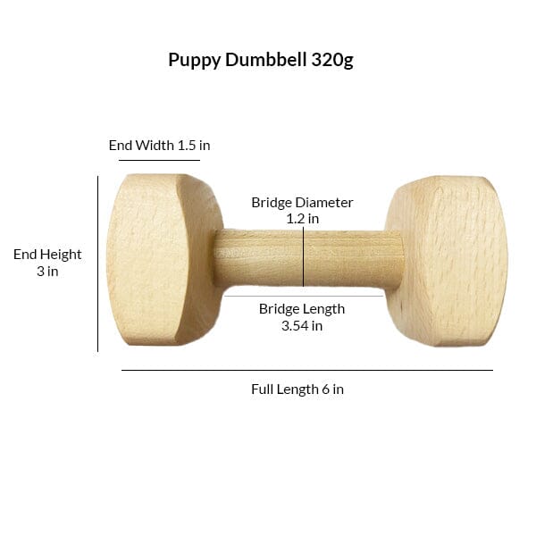 GAPPAY - Puppy Dumbbell 320g Gappay 
