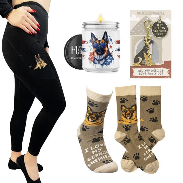 German Shepherd Lover’s Gift Bundle German Shepherd Shop Small Americana Dog Apple Cider Clove