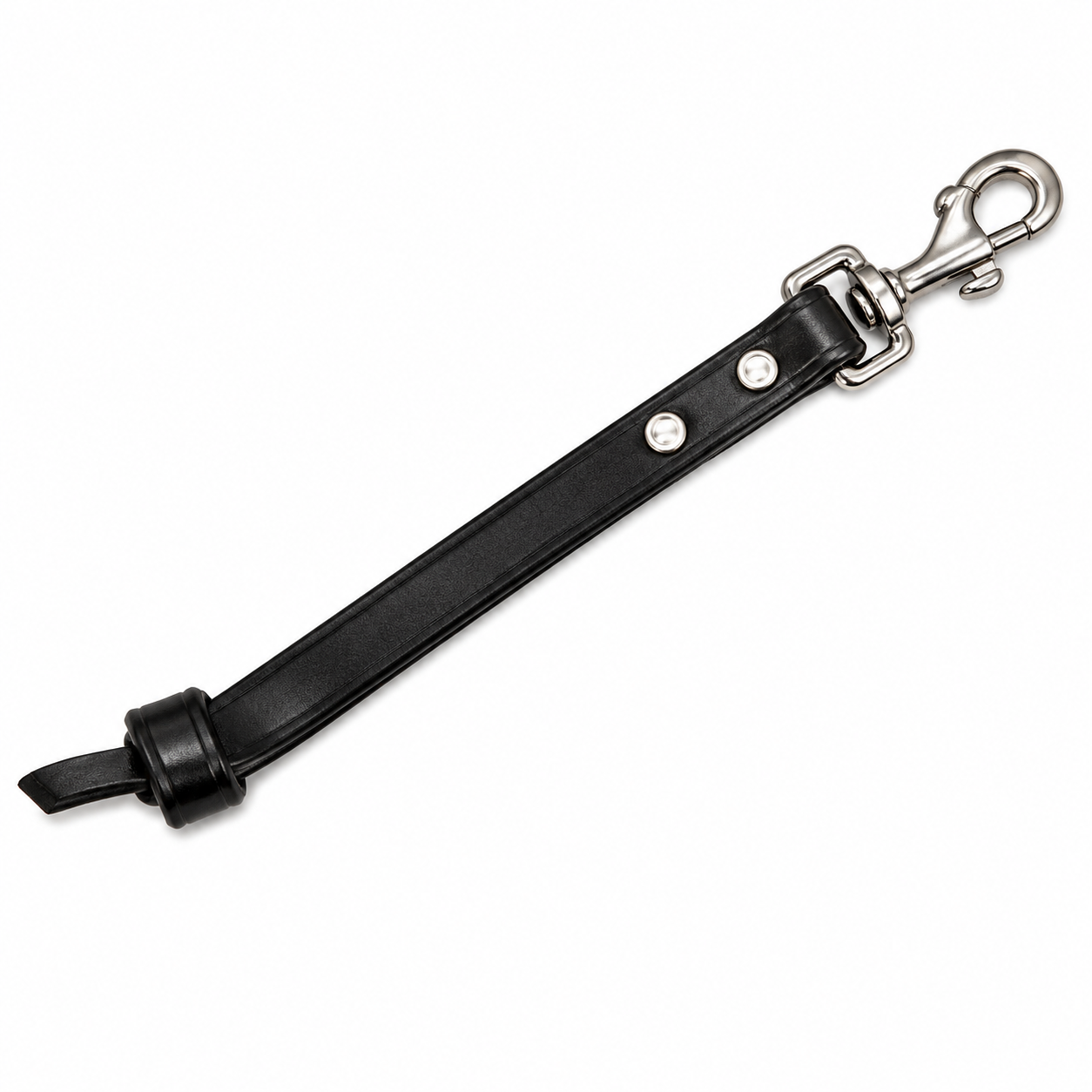 GSS 12" Biothane Pull Tab with Stainless Steel Clasp