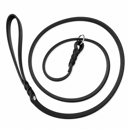 GSS 6ft Harness Leather Slip Lead – Heavy-Duty & Amish Made