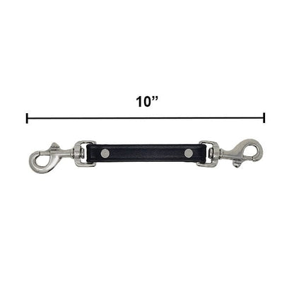 GSS - Biothane Prong Collar Backup Safety Connector in 10", durable for dogs