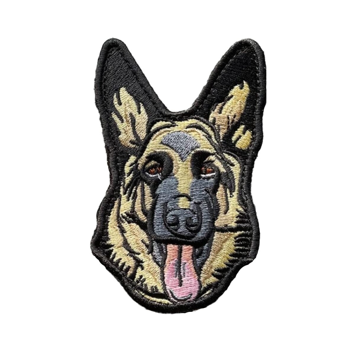 GSS - German Shepherd Embroidered Tactical Patch With Velcro 2.25" x 3.5" in , durable for dogs