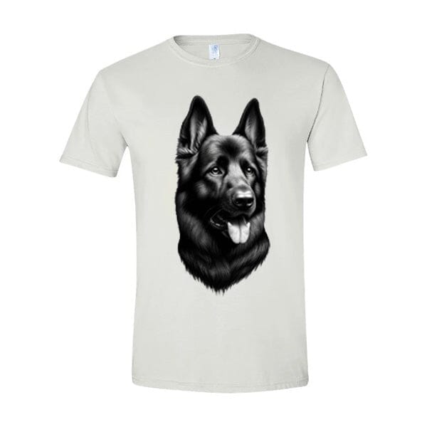 GSS - German Shepherd Protector T-Shirts German Shepherd Shop Gildan Men's Crewneck White S