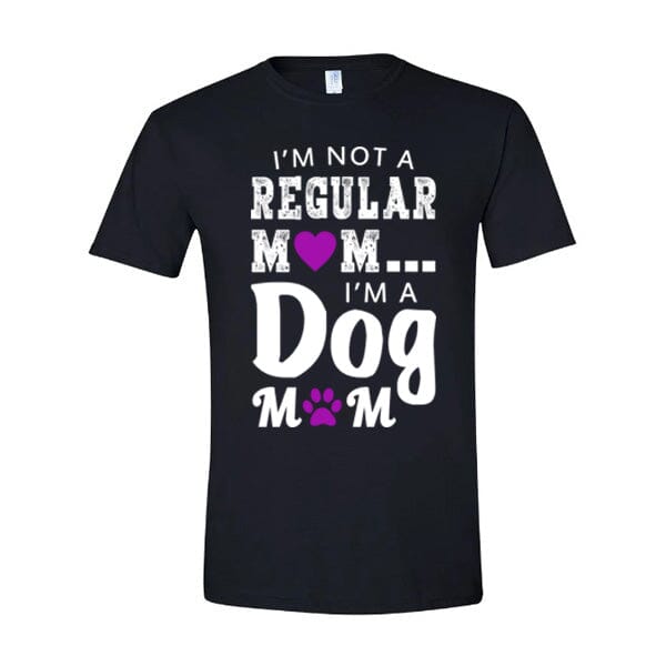 GSS - Not A Regular Mom T-Shirts Shirts & Tops German Shepherd Shop Gildan Men's Crewneck Black S