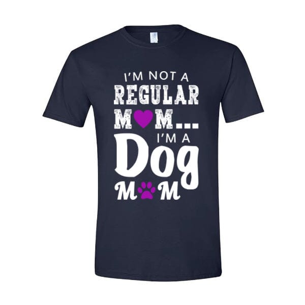 GSS - Not A Regular Mom T-Shirts Shirts & Tops German Shepherd Shop Gildan Men's Crewneck Navy S