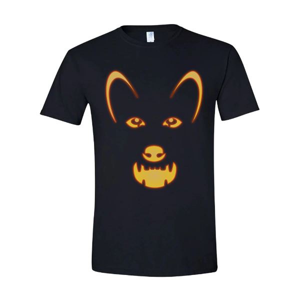 GSS - Spooky German Shepherd T-Shirts Shirts & Tops German Shepherd Shop Gildan Men's Crew Neck Black S