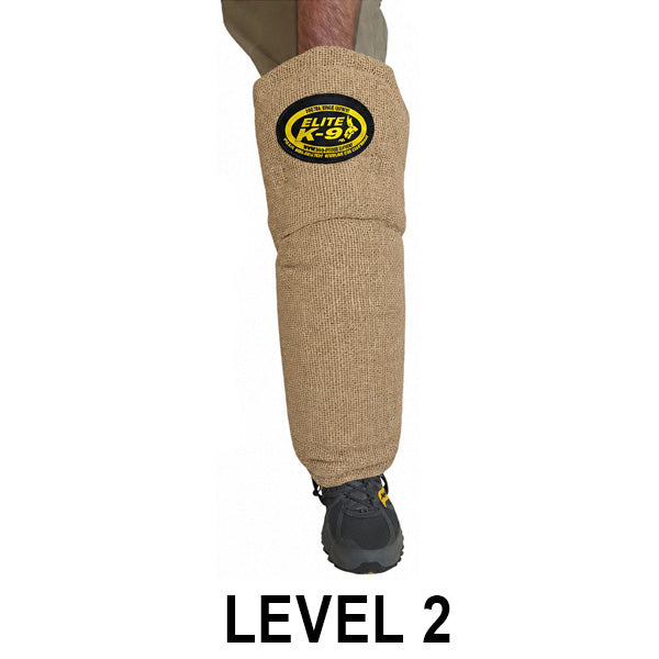 Elite K9 Belgian Style Leg Bite Sleeve – Jute or Synthetic Protection Training Sleeve