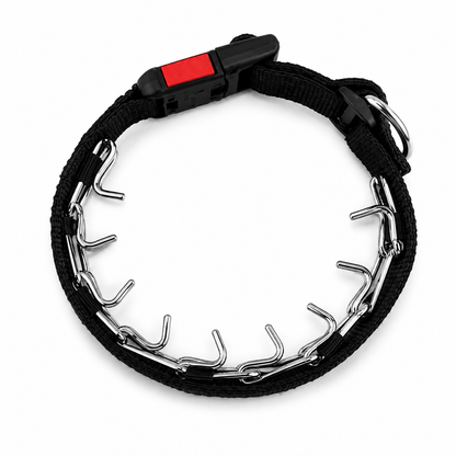 K9 THORN Covered Prong Dog Collar with Quick-Release Buckle