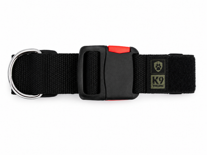 K9 THORN Covered Prong Dog Collar with Quick-Release Buckle