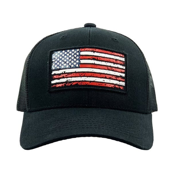 KBETHOS - Flag Uv Print Patch Mesh Back Ballcap KBETHOS Black 