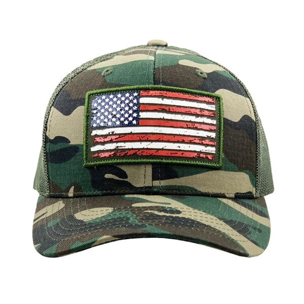 KBETHOS - Flag Uv Print Patch Mesh Back Ballcap KBETHOS Camouflage 