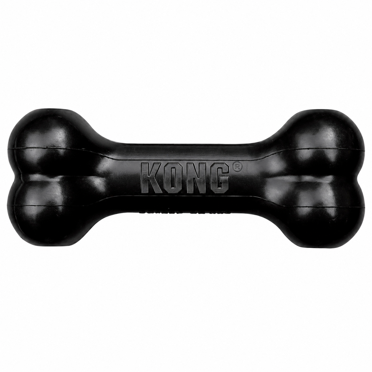 Extreme Goodie Bone for Aggressive Chewers – Ultra Durable Natural Rubber & Treat Dispensing