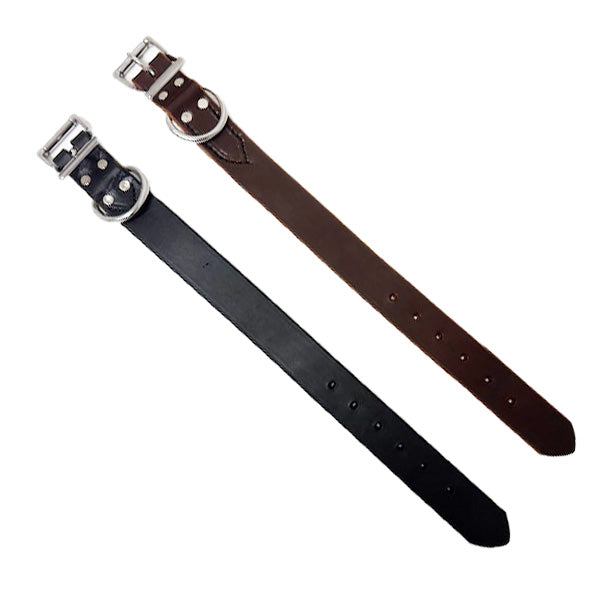 GSS – Heavy-Duty Adult Leather Collar 1.5″ Working Dog Collar