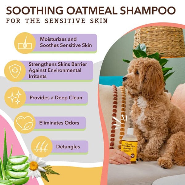 NATURAL DOG COMPANY - Sensitive Skin Shampoo Animals & Pet Supplies Natural Dog Company 