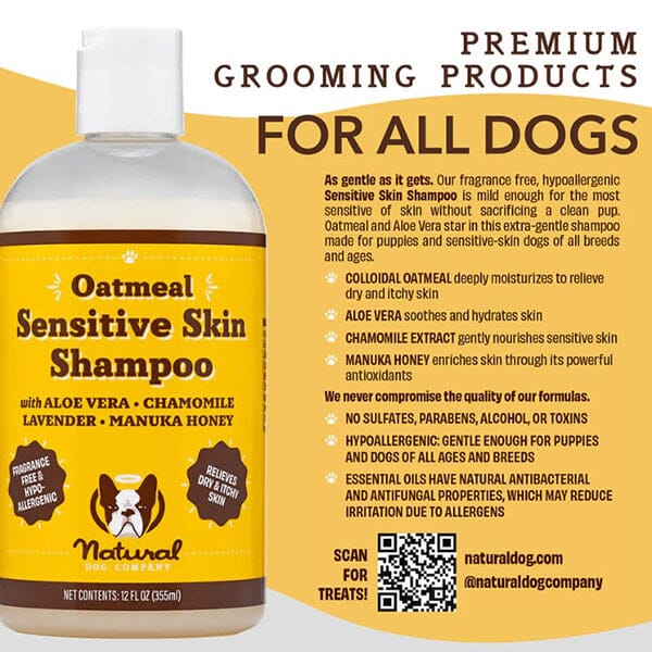 NATURAL DOG COMPANY - Sensitive Skin Shampoo Animals & Pet Supplies Natural Dog Company 