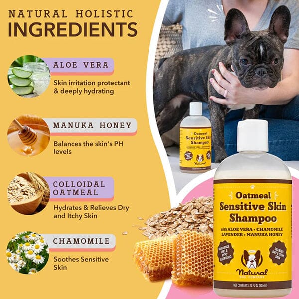 NATURAL DOG COMPANY - Sensitive Skin Shampoo Animals & Pet Supplies Natural Dog Company 