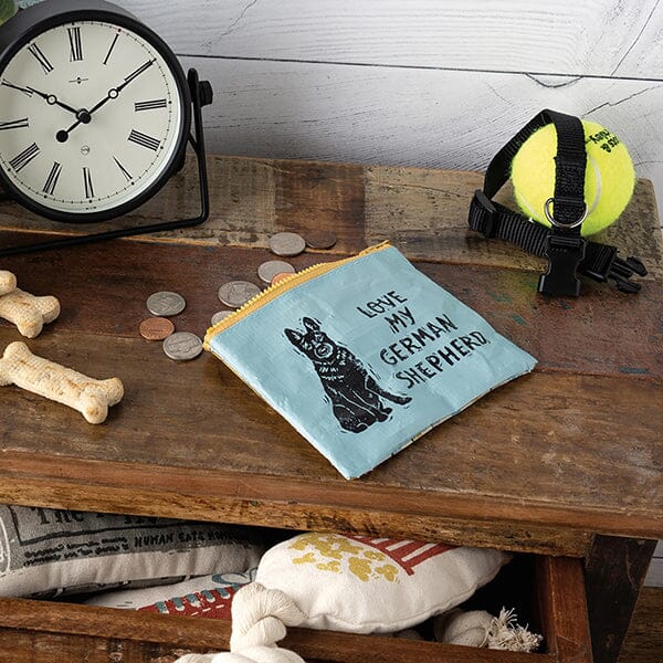 PBK - Love My German Shepherd Zipper Wallet in , durable for dogs