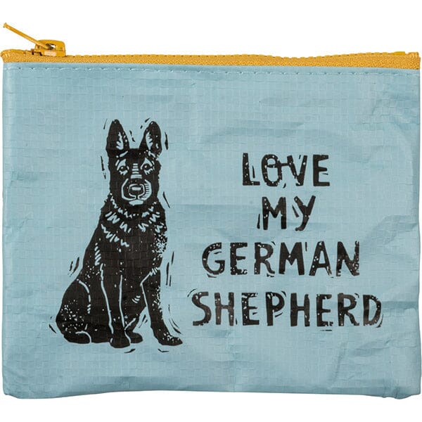 PBK - Love My German Shepherd Zipper Wallet Primitives By Kathy 