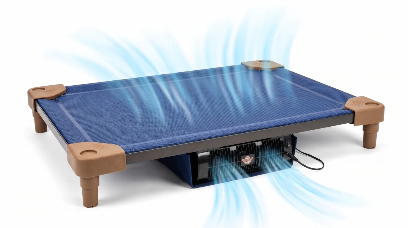 PETCOT AirCot Cooling Dog Bed – Elevated Airflow Cooling System