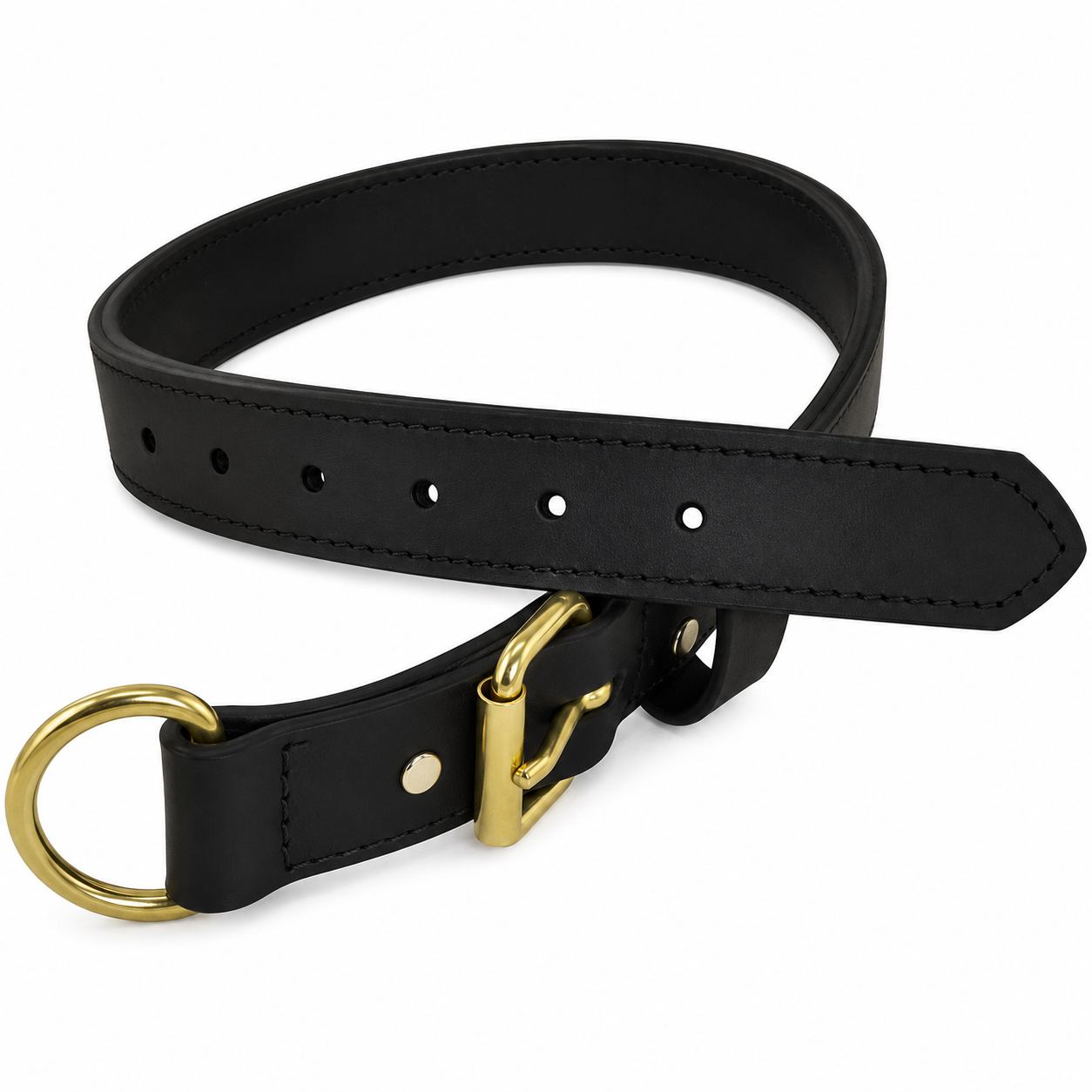 Ray Allen 1 1/4" Double-Layer Biothane Collar for Dogs – Waterproof & Heavy Duty