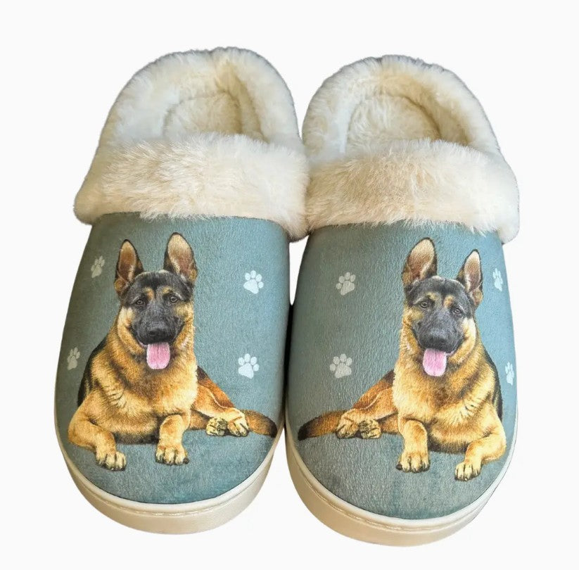 E&S - German Shepherd Snuggs Slippers