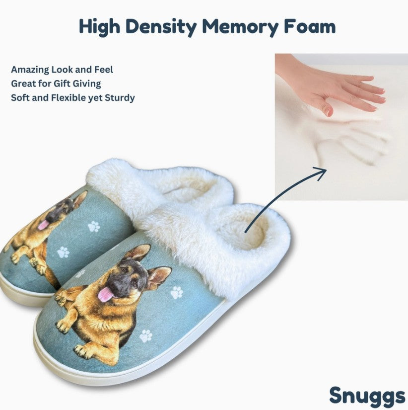 E&S - German Shepherd Snuggs Slippers
