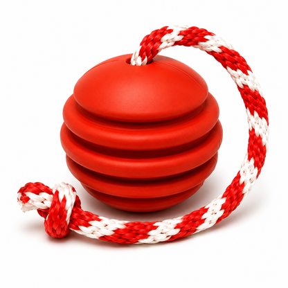 USA-K9 Stars & Stripes Chew Toy for Dogs – Ultra Durable Rubber, Reward, Tug & Retrieving Toy