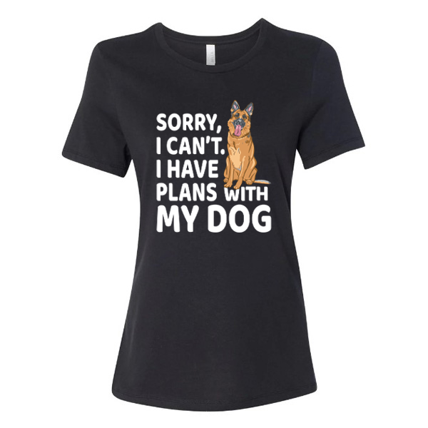 GSS - Sorry I Can't I Have Plans With My Dog T-Shirts