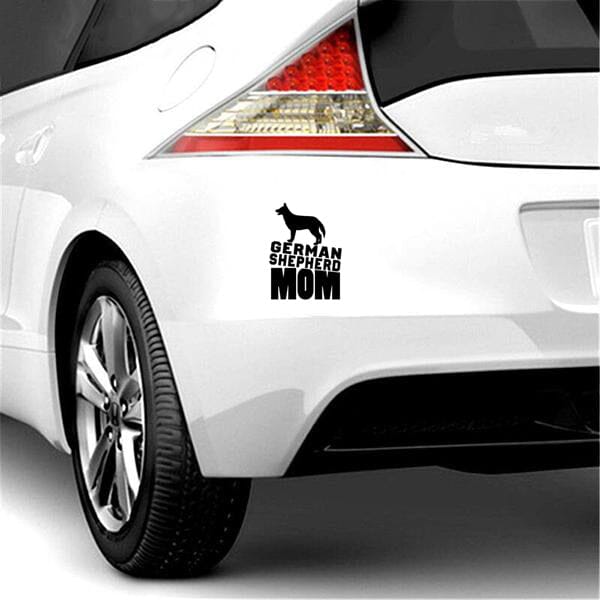 STICKERS/DECALS - German Shepherd Mom - Sticker 4.5" x 6" German Shepherd Shop 