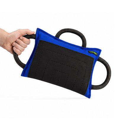 VIPER FDT - French Linen Bite Pillow with Leather Grip & 3 Handles