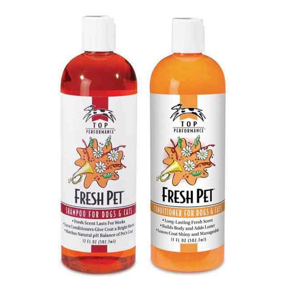 TOP PERFORMANCE - Fresh Pet Shampoo & Conditioner 17oz Pet Shampoo & Conditioner Top Performance 