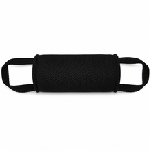 GSS 8" x 4.25" French Linen Barrel Bite Roll with 2 Handles