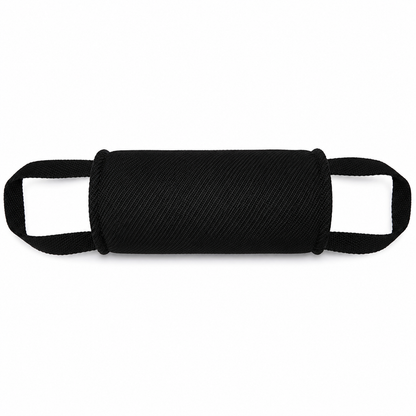 GSS 8" x 4.25" French Linen Barrel Bite Roll with 2 Handles