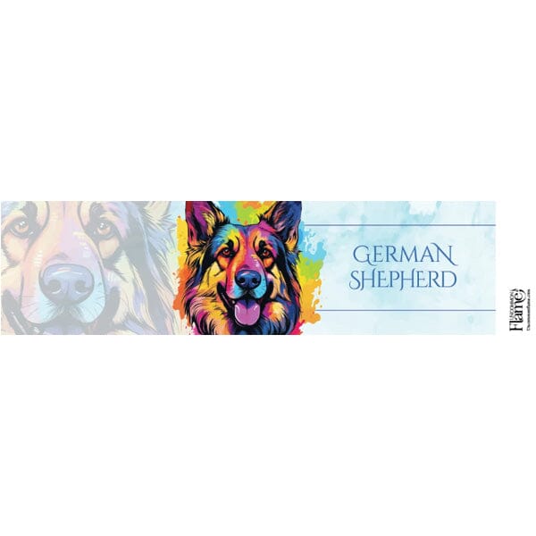 UNCOMMON FLAME - German Shepherd Candle in , durable for dogs