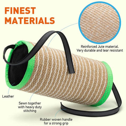 VIPER - Jute Cylinder Bite Roll Pet Training Aids Viper 