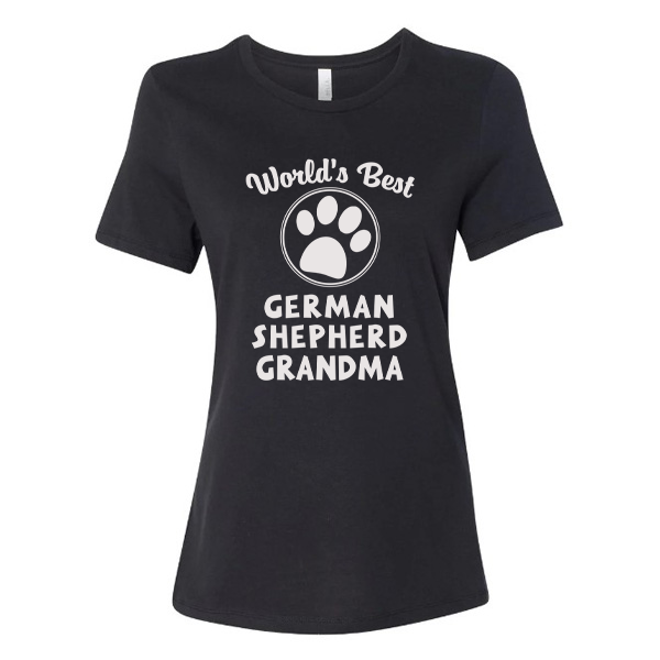 GSS - Worlds Best German Shepherd Grandma T-Shirts