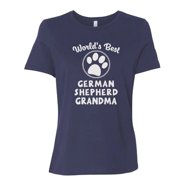 GSS - Worlds Best German Shepherd Grandma T-Shirts