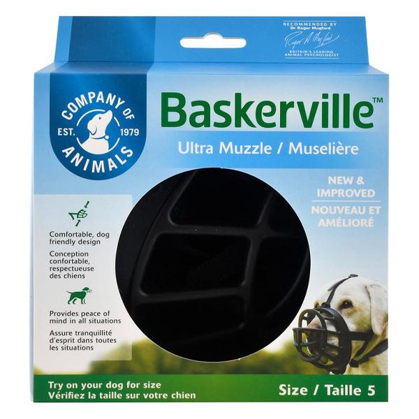 Baskerville Ultra Muzzle, Size 5 Accessories German Shepherd Shop 