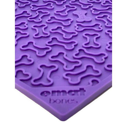 SODAPUP - Bones Design Licking Mat in , durable Dog Toys for dogs
