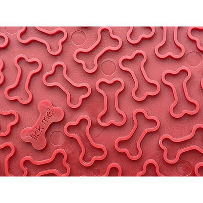 SODAPUP - Bones Design Licking Mat in , durable Dog Toys for dogs