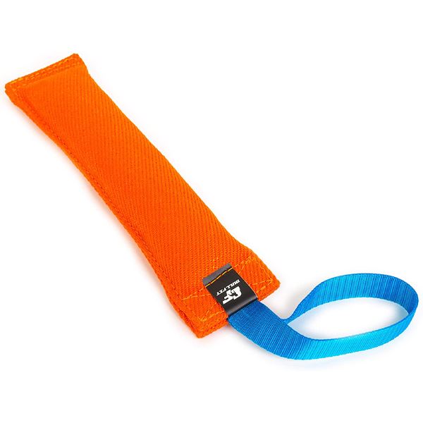 Bull Fit - K9 Dog Bite Tug Toy - Made of Durable & Tear-Resistant French Linen - Perfect for Tug of War, Fetch & Puppy Training - Ideal for Medium to Large Dogs - Tough Pull Toy with Strong Handle & Stitching Toys Bull Fit 