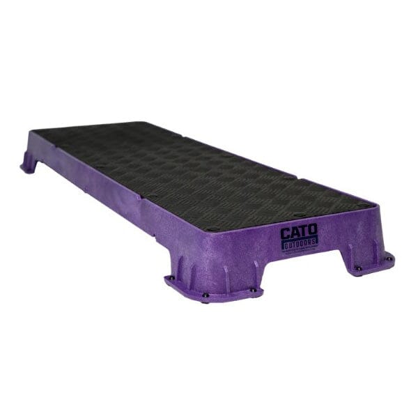 CATO OUTDOORS - Cato Plank XL Platform German Shepherd Shop Without Tilt Stand Purple 